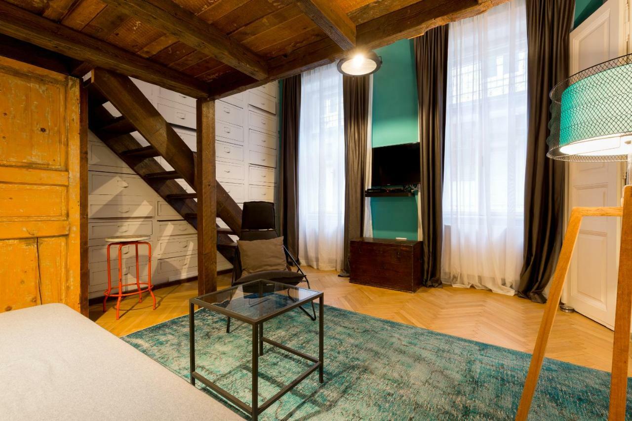 Deluxe Twin Studio In Kazinczy Street Apartment บูดาเปสต์ ภายนอก รูปภาพ